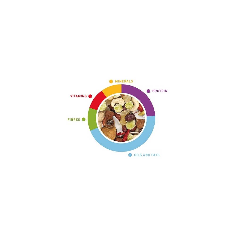 Premium Pappagalli maistas didžiosioms papūgoms 500 g - Image 2