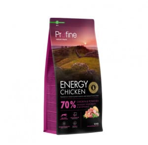 Profine Energy Chicken sausas pašaras šunims su vištiena 12 kg