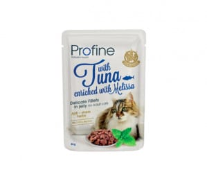 Profine konservuotas pašaras katėms Jelly with Tuna 85 g