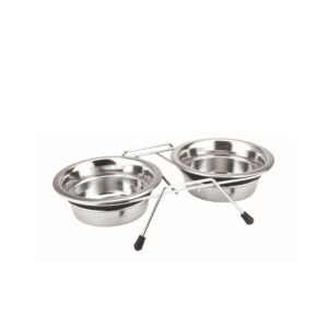 Silent Dinner metaliniai dubenėliai stovelyje