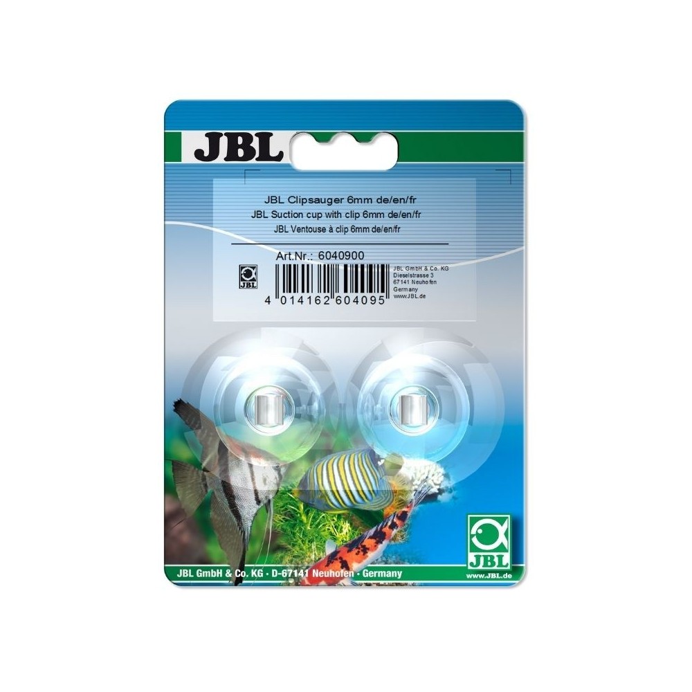 Siurbtukai su laikikliais 6 mm