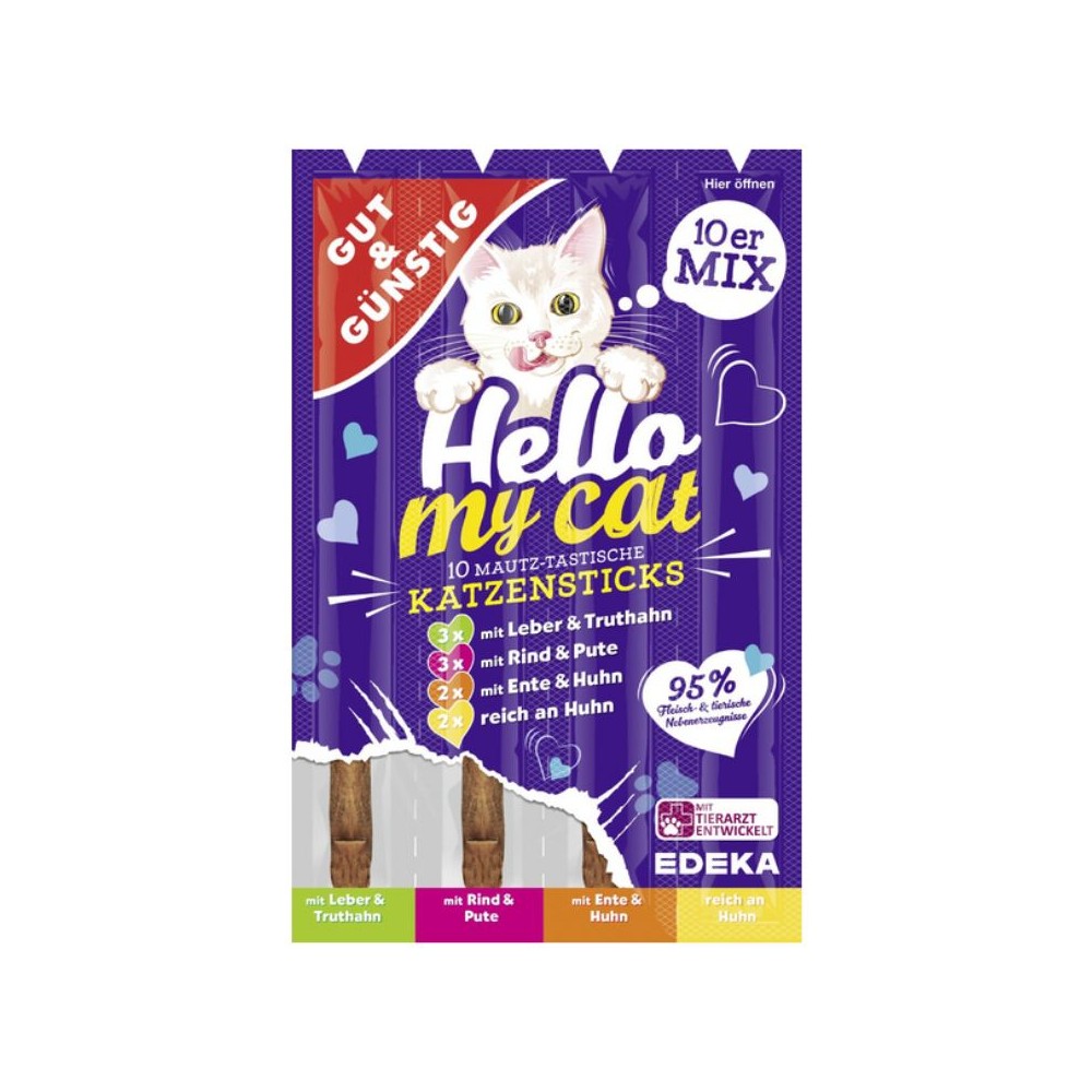 Skanėstas katėms pagaliukai Mix