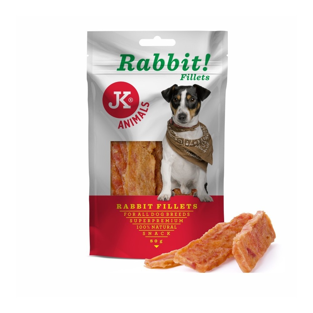 Skanėstas šunims triušienos file Meat Snack 80 g