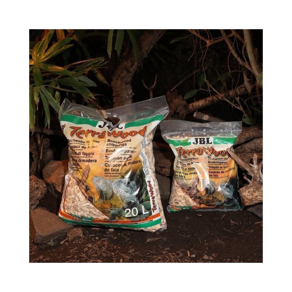 TerraWood natūralus buko drožlių pakratas terariumams 20 l - Image 5