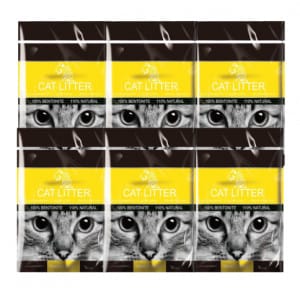 Tiger Pet aromatizuotas kraikas (citrinų) 5l x 6 vnt.