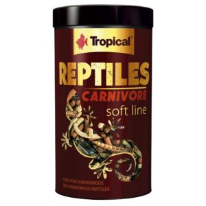 Tropical Soft Line Reptiles Carnivore maistas mėsėdžiams ropliams