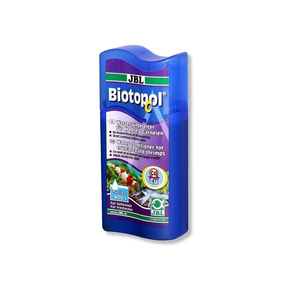 Vandens kondicionierius vėžiagyviams ir krevetėms Biotopol C 100 ml - Image 2