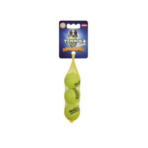 Žaislas šunims cypsintis teniso kamuolys 4 cm