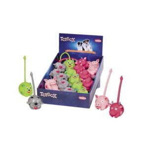 Žaislas šunims lateksinis gyvūnėlis su ilga uodega