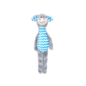 Žaislas šunims pliušinis cypiantis mėlynas asiliukas