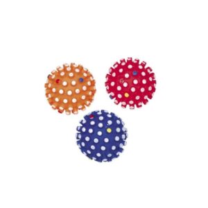 Žaislas šunims spygliuotas cypiantis kamuoliukas