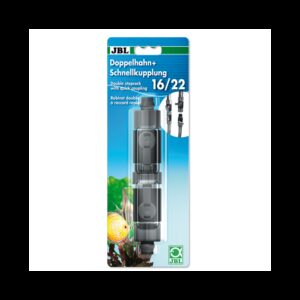 Žarnų sujungimo detalė su sklendėmis 16/22