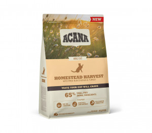 Acana Homestead Harvest Cat sausas pašaras katėms 340g