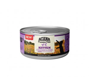 Acana Premium Pate konservuotas pašaras katėms Chicken&Fish Kittens 85g