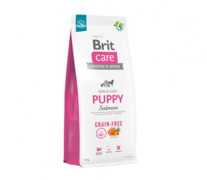 Brit Care Grain-free Puppy Salmon sausas pašaras šuniukams su lašiša 12 kg