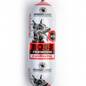 Boss Premium konservuotas pašaras Beef dešra 1000 g