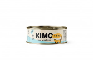 Kimo Tuna&Whitefish konservuotas pašaras katėms su tunu ir balta žuvimi 70g