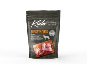 Kudo Turkey&Duck Medium Maxi Adult sausas pašaras suaugusiems šunims 3 kg