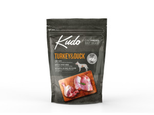 Kudo Turkey&Duck Senior Light sausas pašaras vyresniems šunims 3 kg