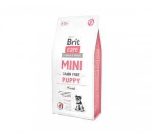 Brit Care Mini Puppy Lamb sausas pašaras mažų veislių šunims su ėriena 7 kg