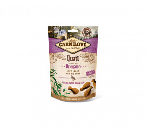 Carnilove Dog skanėstas Quail with Oregano 200 g