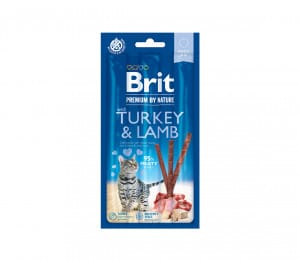 Brit Premium Cat skanėstas Turkey&Lamb 3 vnt.