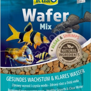 Tetra Wafer Mix 15 g – visavertis pašaras dugninėms žuvims ir vėžiagyviams