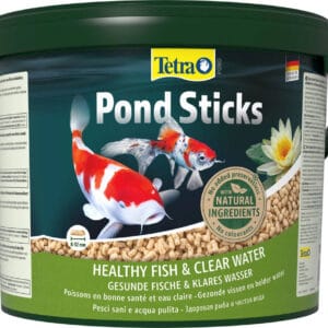 Tetra Pond Sticks 10 L – visavertis pašaras tvenkinių žuvims | Akvanamai