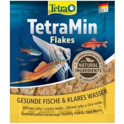 Tetra TetraMin Flakes visavertis pašaras dekoratyvinėms akvariumo žuvims, 66 ml (12 g)
